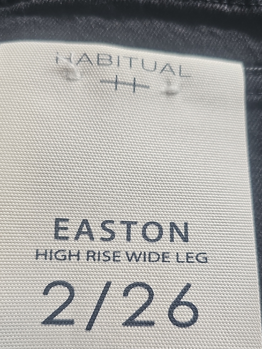 Habitual EASTON Wide Leg High Rise Jeans
